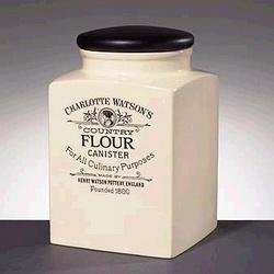 Charlotte Watson Square Large Flour Canister