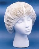 Disposable Hair Covers - Bouffant - 100/Bag - 21"