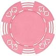 100 Royal Casino Suited Poker Chips - Pink