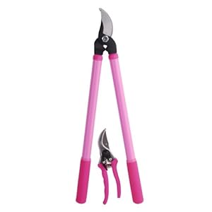 Bond 6975 Pink 2 Piece Garden Pruning Set With Lopper & Pruner Bond 6975 Pink 2 Piece Garden Pruning Set With Lopper & Pruner