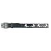 Embossed Lady Silohouette Leather Belt