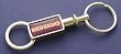 Washington Redskins Gold Tone Valet Keychain