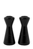 Zoom Mill Salt & Pepper Mill In Black High Gloss Finish 170mm