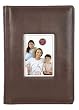 Large Classic Leather Photo Album Holds 300 Photos
