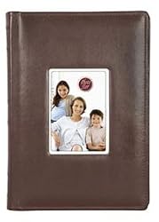Large Classic Leather Photo Album Holds 300 Photos