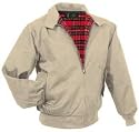 CLASSIC HARRINGTON STYLE JACKET BEIGE