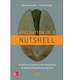 Evaluation in a nutshell : a practical guide to the evaluation of health promotion programs