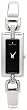 Movado Women's Vivo Baguette Diamond Accented Bangle Bracelet Watch #0605741