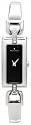 Movado Women's Vivo Baguette Diamond Accented Bangle Bracelet Watch #0605741