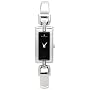 Movado Women's Vivo Baguette Diamond Accented Bangle Bracelet Watch #0605741