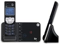 GE - DECT 6.0 - Ultra Slim speakerphone with digital answering system