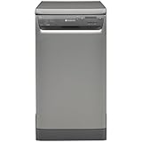 Hotpoint SDD910 Slimline Dishwasher, Graphite