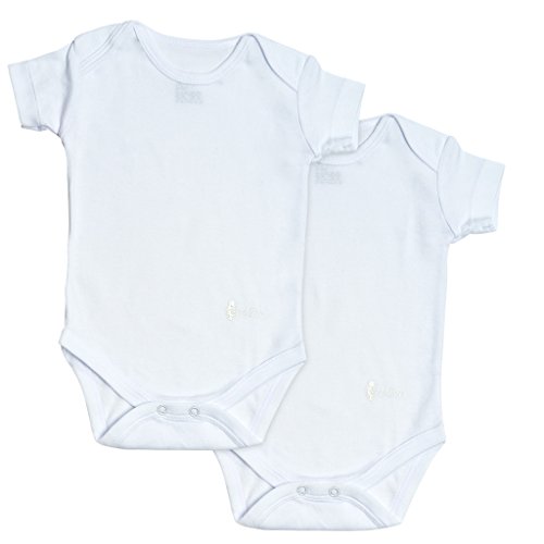 Feathers Baby Boys 100% cotton super soft Onesies Undershirts 2-Pack