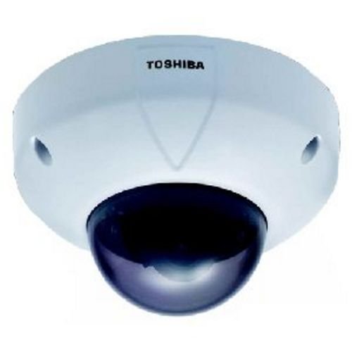 Toshiba IK-WR01A Vandal Resistant IP/Network Dome Camera, PoE, 640x480, 3-8mm Lens, IP66