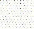 SheetWorld Fitted Oval Crib Sheet (Stokke Sleepi) - Primary Colorful Pindots Woven - Made In USA