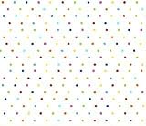 SheetWorld Fitted Oval (Stokke Mini) - Primary Colorful Pindots Woven - Made In USA