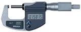 Mitutoyo 293-831, 0 - 1 X .00005/0.001mm Digimatic MDC Lite Outside Micrometer, No Output, Ratchet