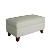 Linen Storage Ottoman - Gray