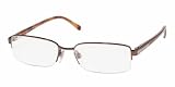 BVLGARI EYEGLASSES BV 1010 137 BROWN OPTICAL RX