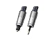 Clicktronic HC 303-200 Toslinkkabel (Toslink-Stecker auf 3,5 mm Mini Stecker, vergoldete Kontakte) 2 m