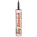 Sashco 10008 10.5oz Sashco Sealants Dark Brown Big Stretch Caulk & Seal, 10.5-Ounce