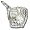 Rembrandt Charms Baseball Glove Charm, Sterling Silver