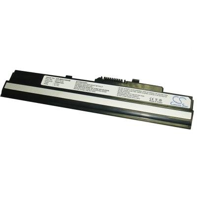 Replacement Black 6600mah Battery For Msi Wind U100, Msi Wind U120, Advent 4211, Advent 4212, Medion Akoya Mini E1210 Picture