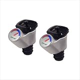 Metrokane V-Gauge Stoppers-Set of 2