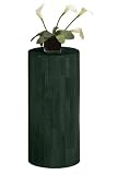 14 Rnd Marble Fascia Pedestal 30h Green