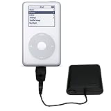 Emergency AA Battery Charge Extender for the Apple iPod 4G 40GB - Gomadic Brand w/ TipExchange Technology