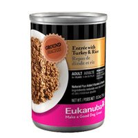 Eukanuba Canned Adult Turkey & Rice Dog Food 13.2oz Case(12)