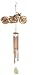 42" Handcrafted Polished Copper "Bad to the Bone" Motorcycle Wind Chime