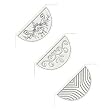 500 Mixed Silver Classic Clips Paper Clips