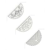 500 Mixed Silver Classic Clips Paper Clips