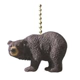 Black Bear Decorative Ceiling Fan Light Pull