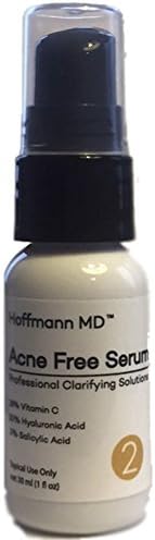 Natural Acne Treatment for Sensitive Skin | Effective 3 Step System with Vitamin C Toner + .5% Salicylic Acid Serum + Vitamin C Lotion | Travel Size (1 Month Supply)