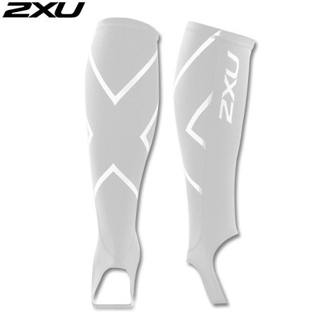 2XU(ツータイムズユー) カーフガード ストラップタイプ ホワイト UA1240e