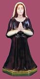 16 inch St. Bernadette - Outdoor Vinyl Statue