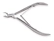 Tweezerman Stainless Cuticle Nipper, 1/2 Jaw