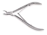 Tweezerman Stainless Cuticle Nipper, 1/2 Jaw