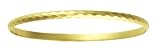 31lujjXwAOL. SL160  CleverEves 14kt Gold Yellow Slip On 3.8mm Bangle