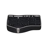 Microsoft Wired Natural Ergo Keyboard 4000 5-Pack Black