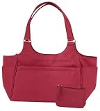 Embassy Burgundy Microfiber Purse with Coin Purse