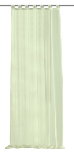 Home fashion 48441-874 Schlaufenschal / Voile Uni / 245 x 140 cm Preisvergleich