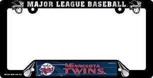 MLB Minnesota Twins License Plate Frame (2-Pack)
