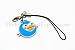 Rio the Movie Angry Birds Toy Phone Charm Strap with Mini Snap Hook - Blue Bird