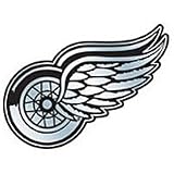 Detroit Red Wings Silver Auto Emblem