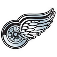 Detroit Red Wings Silver Auto Emblem