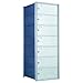 Private Distribution Horizontal Cluster Mailboxes - 7 High, Rear