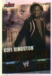 Slam Attax Evolution Champion Cards Kofi Kingston by Slam Attax Evolution